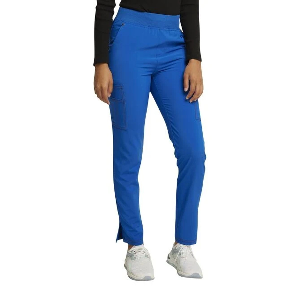 Dickies Riveting Women's Size XS Blue 6-Pocket Medical Scrub Bottoms - Picture 3 of 6